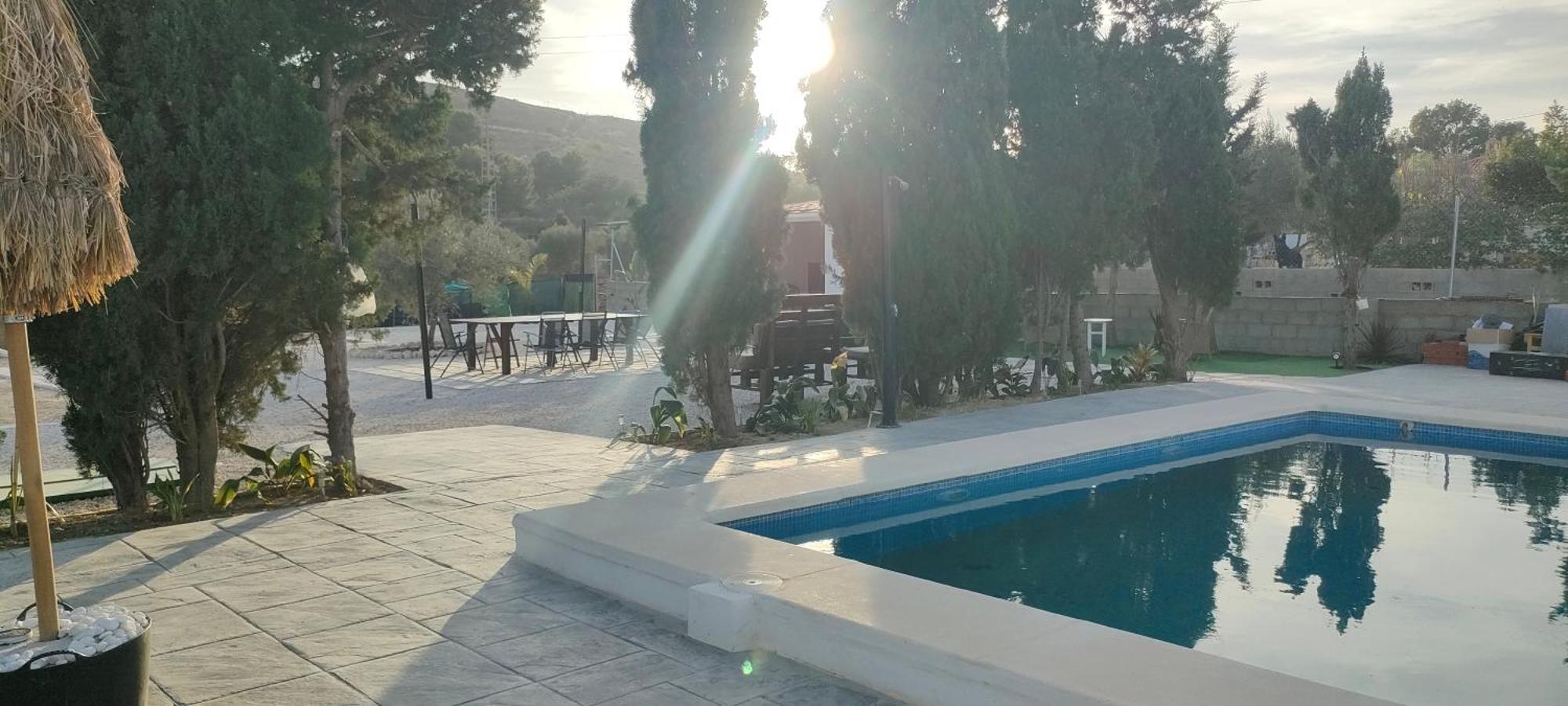 Casa Rural Con Piscina Climatizada Y Barbacoa A 10 Km De Alicante Y Playas, 3000 M2 De Terreno 엘체 외부 사진