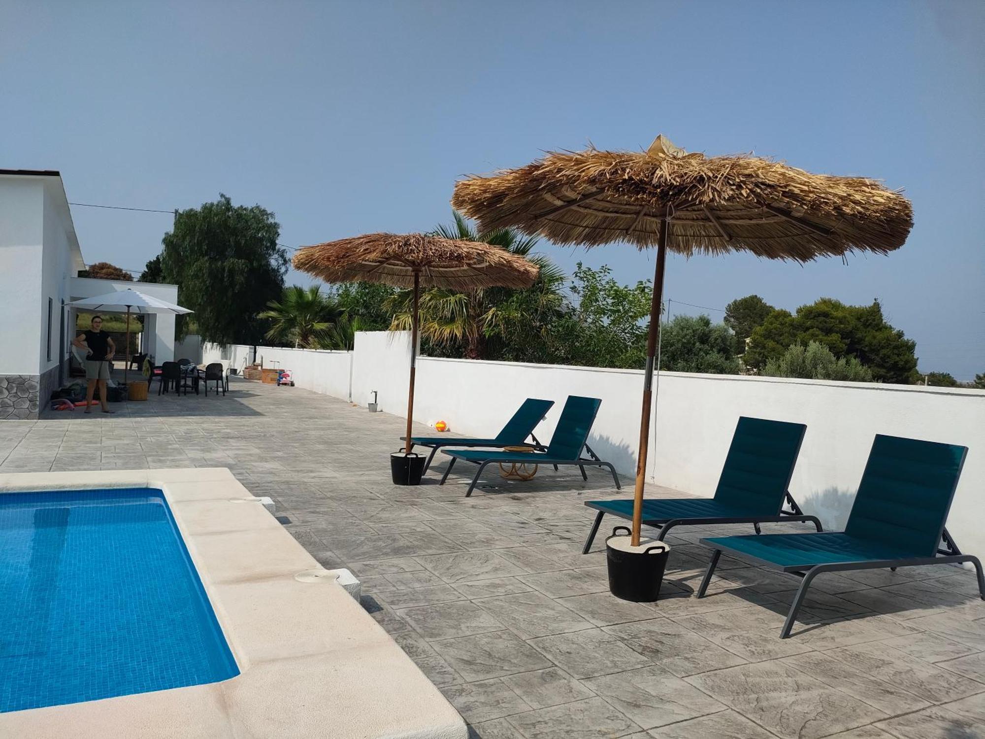Casa Rural Con Piscina Climatizada Y Barbacoa A 10 Km De Alicante Y Playas, 3000 M2 De Terreno 엘체 외부 사진